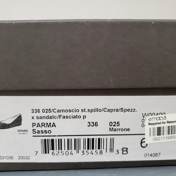 Bruno Magli Open toe, flats Brown/Taupe Parma Sasso 6.5 B - Picture 3 of 11